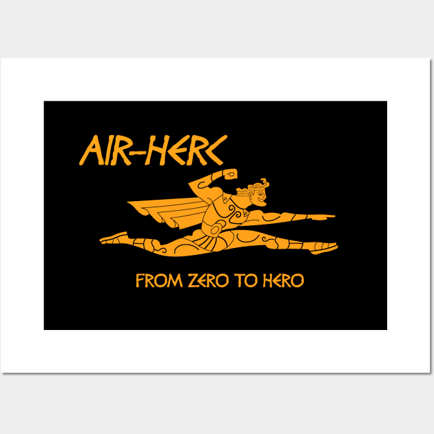 Air Herc 2 Wall Art by LanfaTees